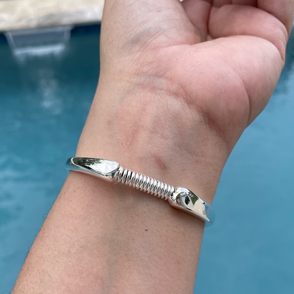 UNO de 50 Bracelet •TOGETHER •Size M -•Silver with Swarovski Crystals - Picture 15 of 15